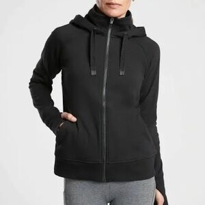 Women’s Black Athleta Triumph Hoodie Size Small